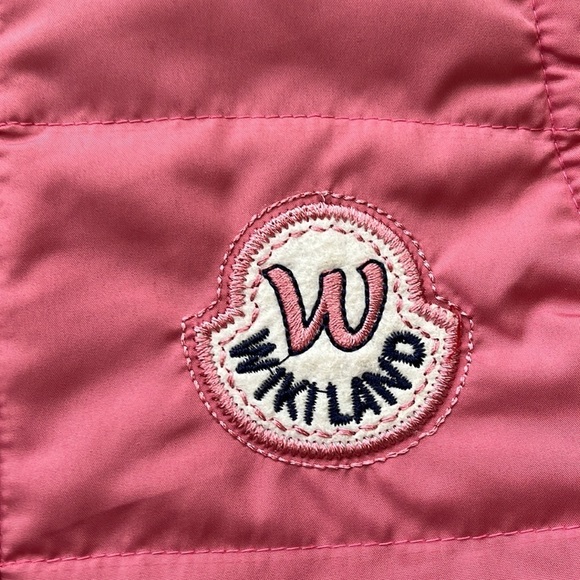 Girls pink Puffy Vest - Picture 3 of 7